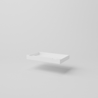 szuflada biała do łóżka skandynawskiego - 1