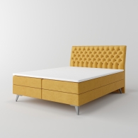 tapicerowane łóżko kontynentalne - 4