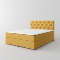 tapicerowane łóżko kontynentalne - 6