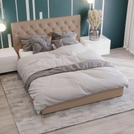 łóżko tapicerowane - 22