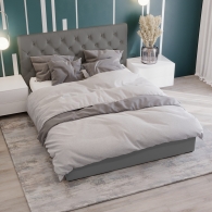 łóżko tapicerowane - 30