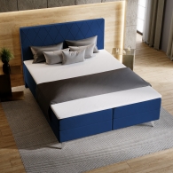 tapicerowane łóżko kontynentalne - 8