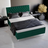 tapicerowane łóżko kontynentalne - 20