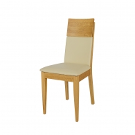 Krzesło dębowe tapicerowane - 1