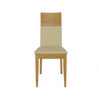 Krzesło dębowe tapicerowane - 2