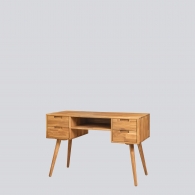 Skandynawskie dębowe biurko - 1