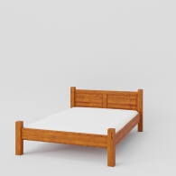 Łóżko sosnowe - Łóżka Drewniane