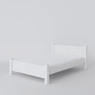 Białe łóżko - 2